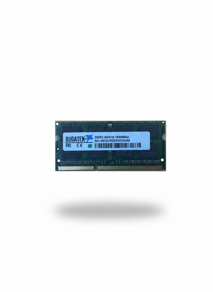 Bugatek 8GB DDR3 1600MHz Low NOTEBOOK Ram