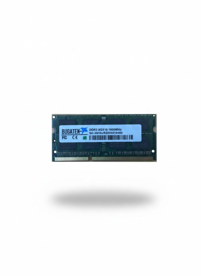 Bugatek 8GB DDR3 1600MHz Low NOTEBOOK Ram