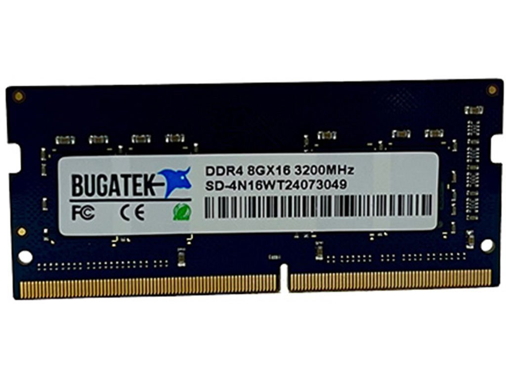 Bugatek 8GB DDR4 3200MHz  NOTEBOOK Ram