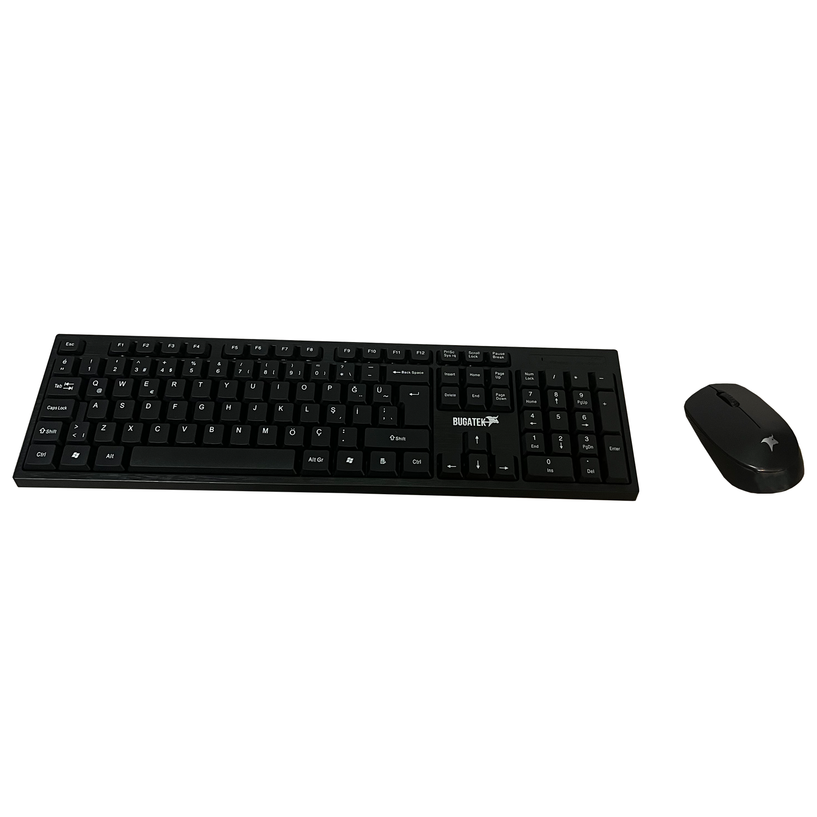 Bugatek BGKMS 2.4 Ghz 1600 Dpı Kablosuz Klavye + Mouse Set