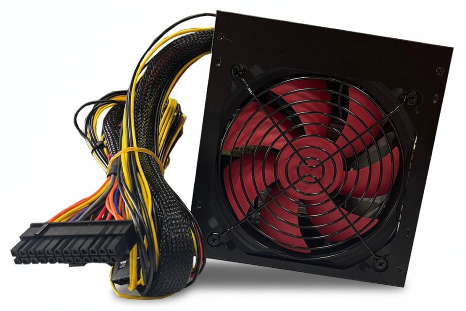 Bugatek BGPWR 500 W 12cm ATX  3 adet SATA 8+8 Pin Power Supply