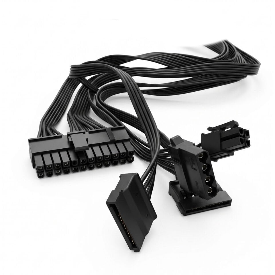 Bugatek BGPWR 250 W 12 cm Fanlı 2 adet Sata Power Supply