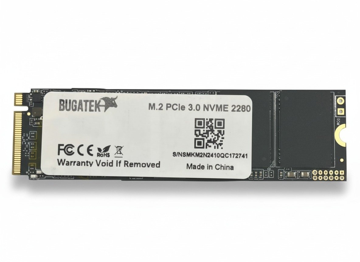 Bugatek BGNVME 1TB 3200-1800 MB/s Pcıe 3.0 NVME M.2