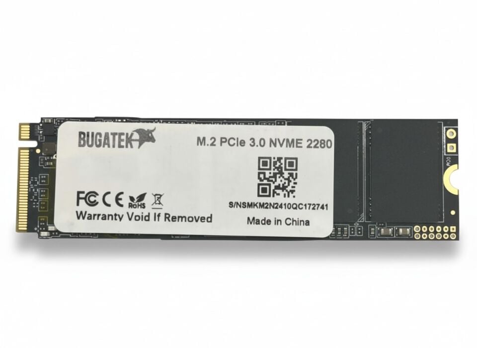 Bugatek BGNVME 1TB 3200-1800 MB/s Pcıe 3.0 NVME M.2