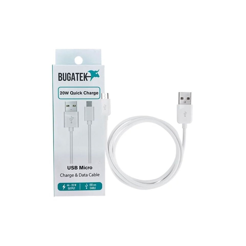 Bugatek Usb to Micro-Usb 100 cm Charge Data Cable