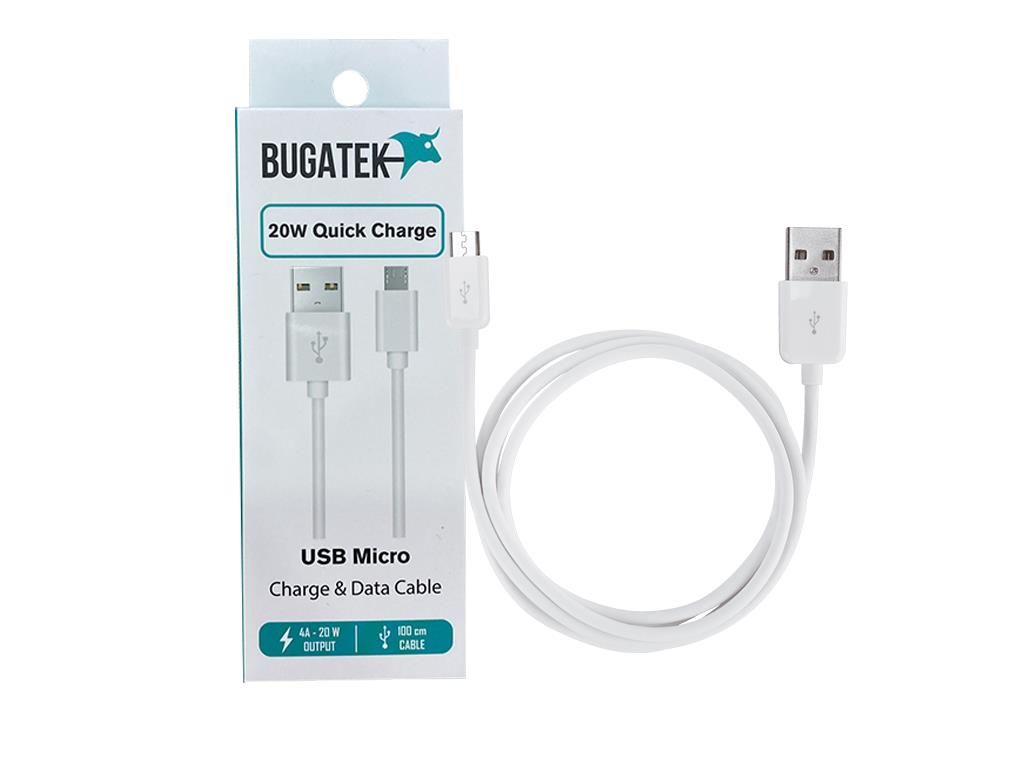 Bugatek USB to Micro-USB 100 cm Charge Data Cable