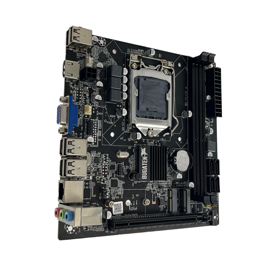 Bugatek H61 2xDDR3 M.2 HDMI 2-3.nesil Intel LGA1155 Soket Anakart