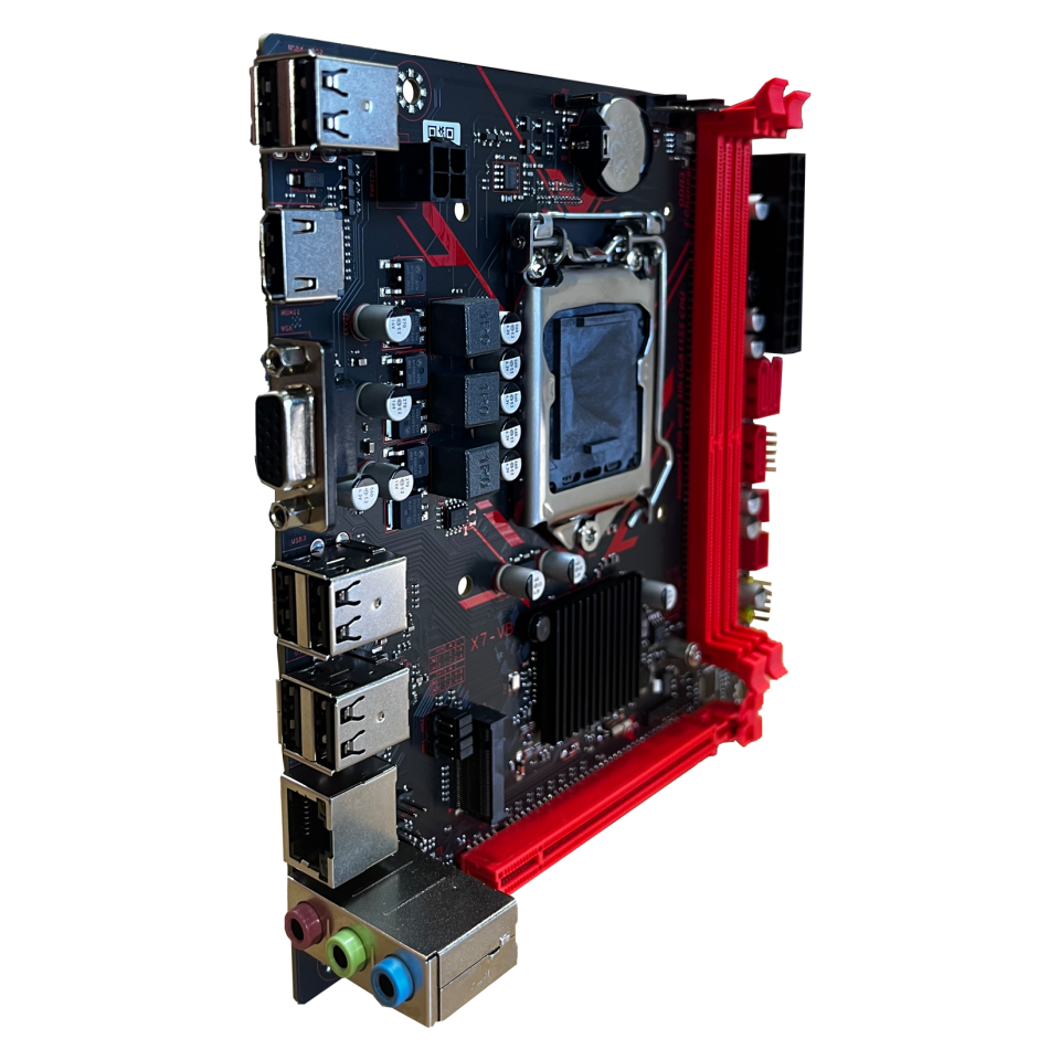 Bugatek H61 2xDDR3 M.2 HDMI 2-3.nesil LGA1155 Soket Anakart