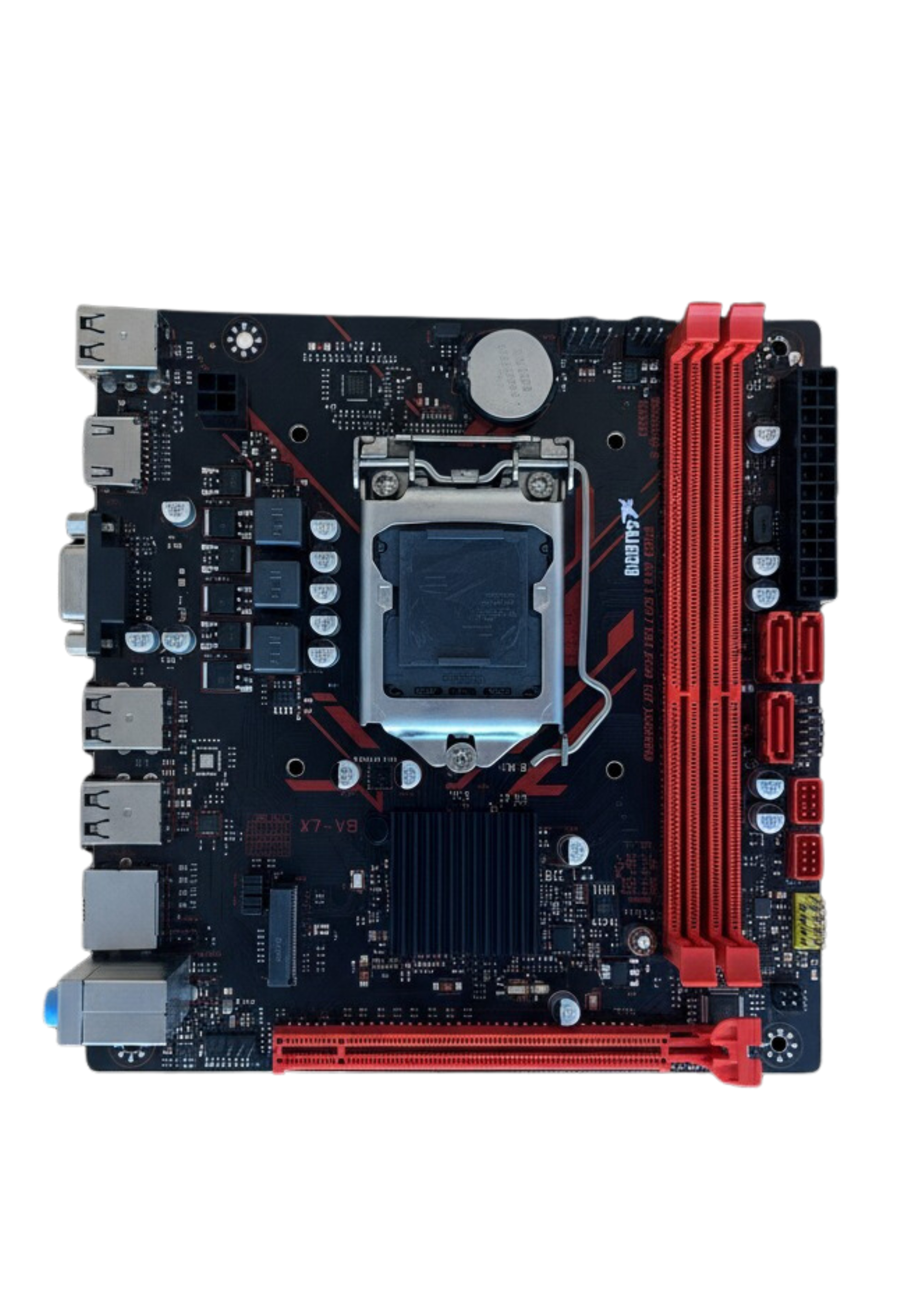 Bugatek H61 2xDDR3 M.2 HDMI 2-3.nesil LGA1155 Soket Anakart