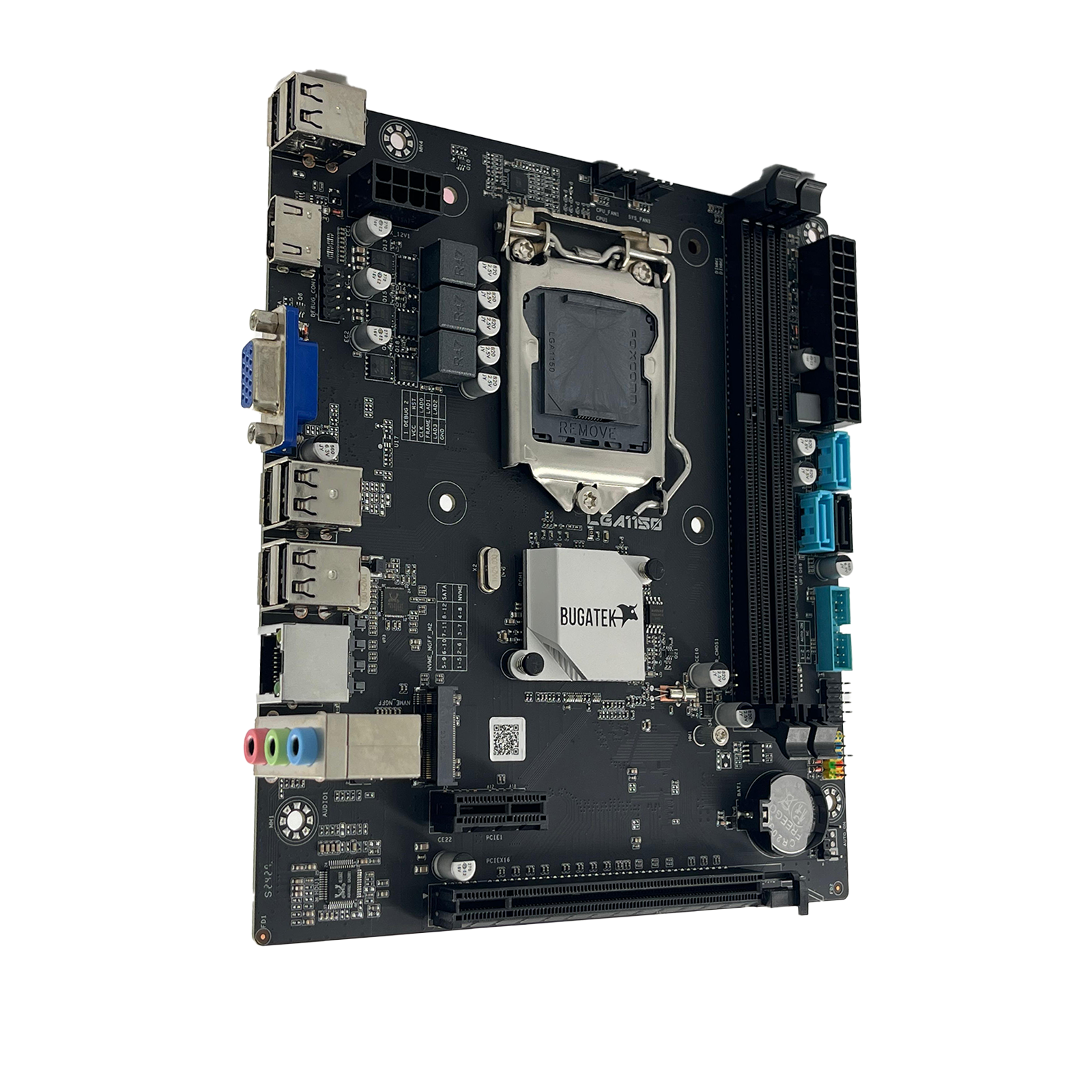 Bugatek H81 2xDDR3 M.2 HDMI 4.nesil Intel LGA1150 Soket Anakart