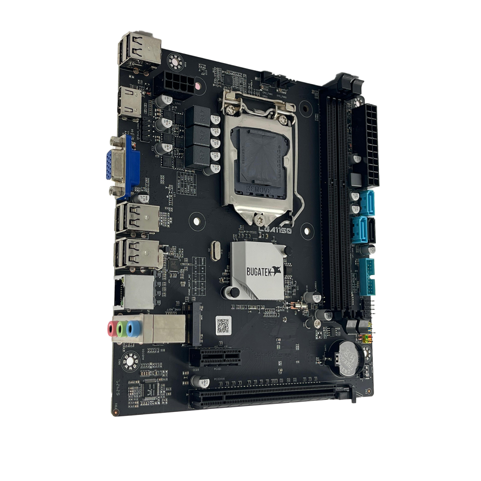 Bugatek H81 2xDDR3 M.2 HDMI 4.nesil Intel LGA1150 Soket Anakart