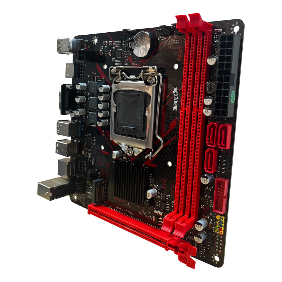 Bugatek H81 2xDDR3 M.2 HDMI 4.nesil LGA1150 Soket Anakart