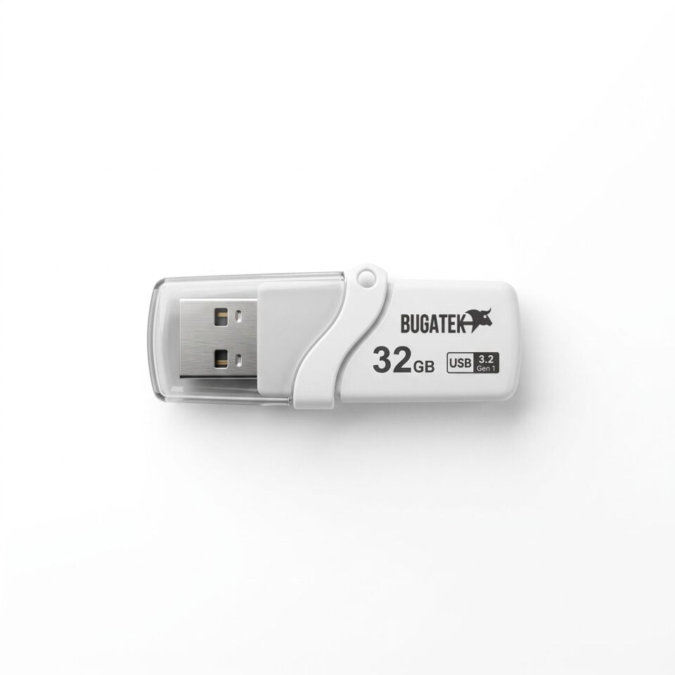 Bugatek BGBLLK USB 3.2 Gen1  32GB Flash Bellek