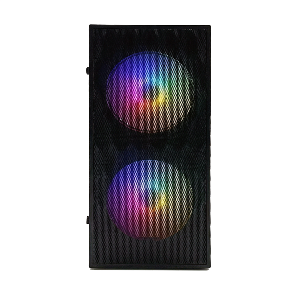 Bugatek BG2FNGM0 Çift Fanlı Usb 3.0 Micro - Atx Rgb Bilgisayar Kasası