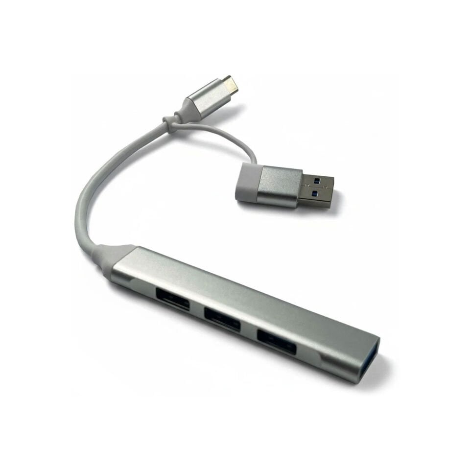 BUGATEK  Type-C - 4 Port 3.0 USB Çoğaltıcı Hub