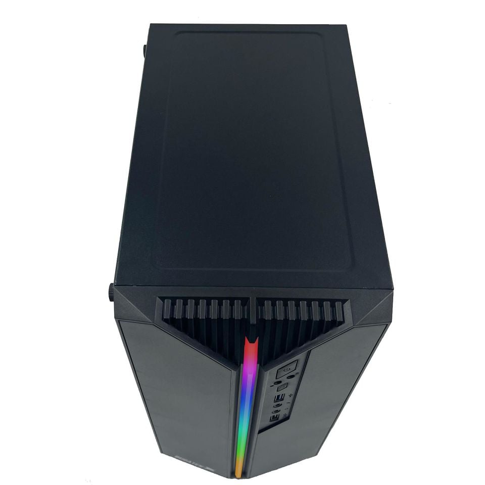 Bugatek BGYRGB USB 3.0 Micro-ATX RGB Temperli Cam Bilgisayar Kasası