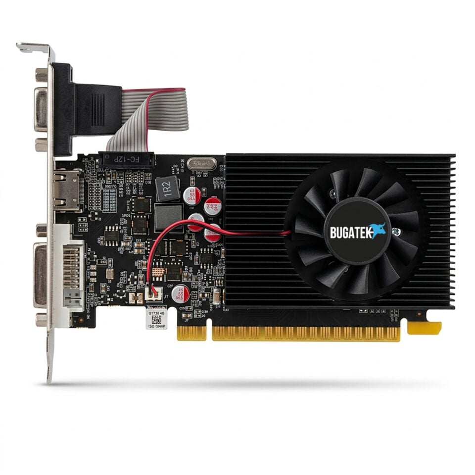 Bugatek Nvidia GT740 DDR3 4GB  128Bit (HDMI-VGA-DVI) Ekran Kartı