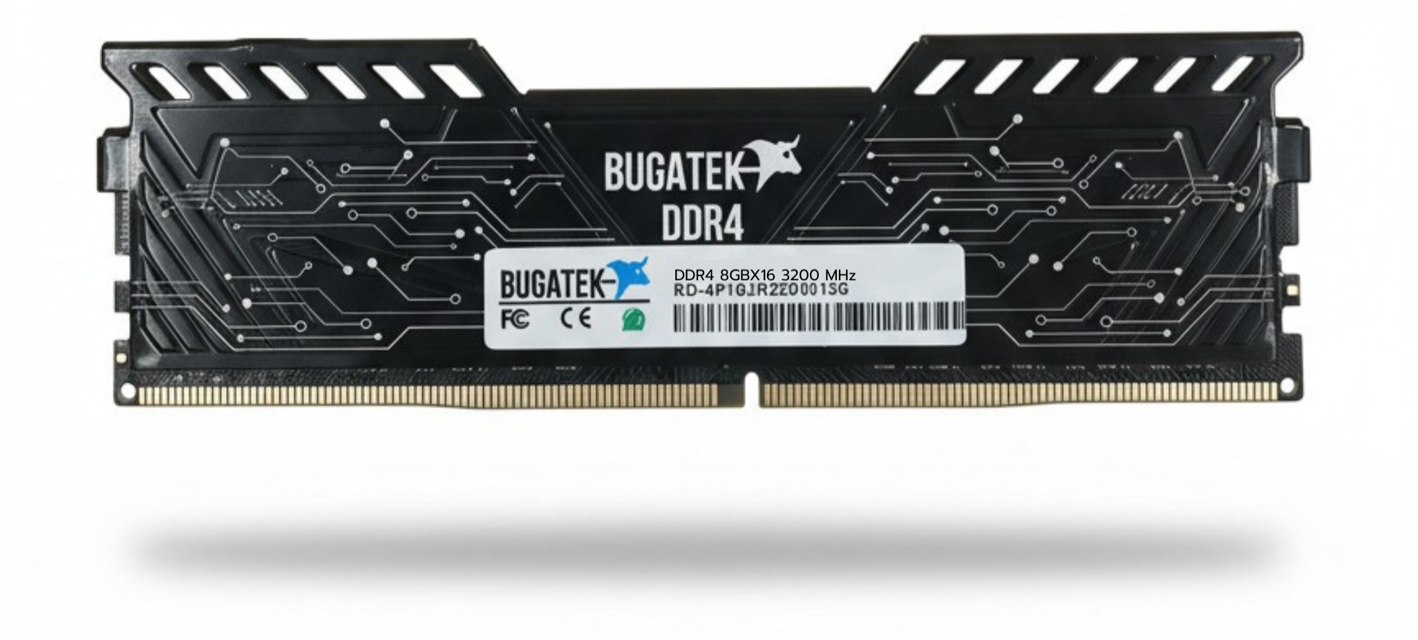 Bugatek 8GB DDR4 3200MHz  PC Ram SOĞUTUCULU