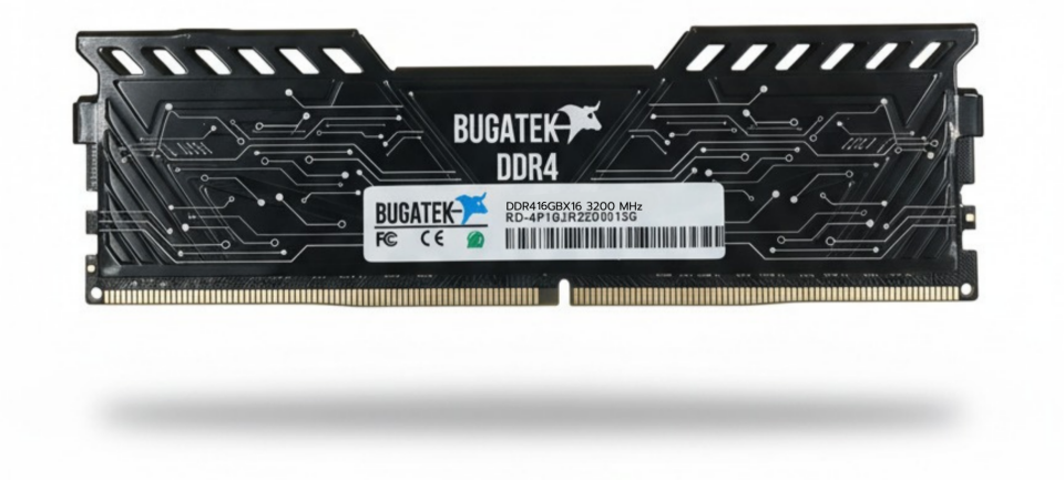 Bugatek 16GB DDR4 3200MHz Soğutuculu PC RAM