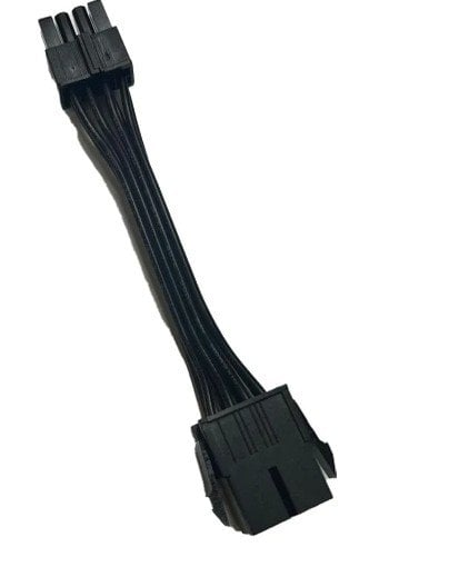 Bugatek Power Uzatma Kablosu 8 Pinli Atx 12V P8 Erkek/dişi Cpu Güç Kaynağı Uzatma 12 cm Kablosu