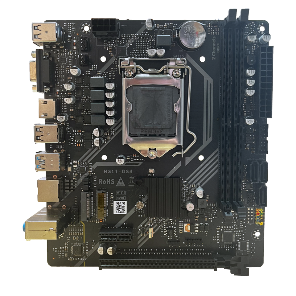 Bugatek H110 2xddr4 M.2 HDMI 6-7-8-9.nesil LGA1151 Soket Anakart