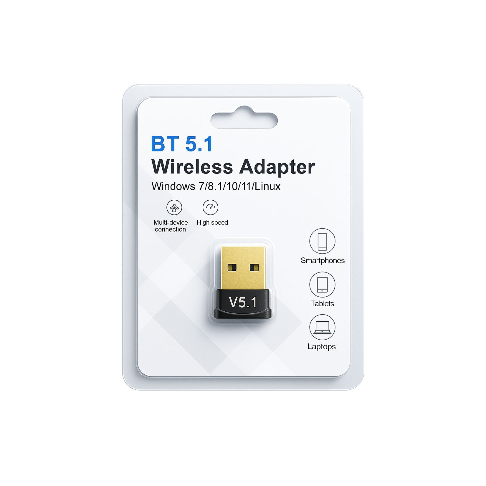 Bugatek Bluetooth Adaptör Dongle Mini USB Alıcı Verici 5.1 V