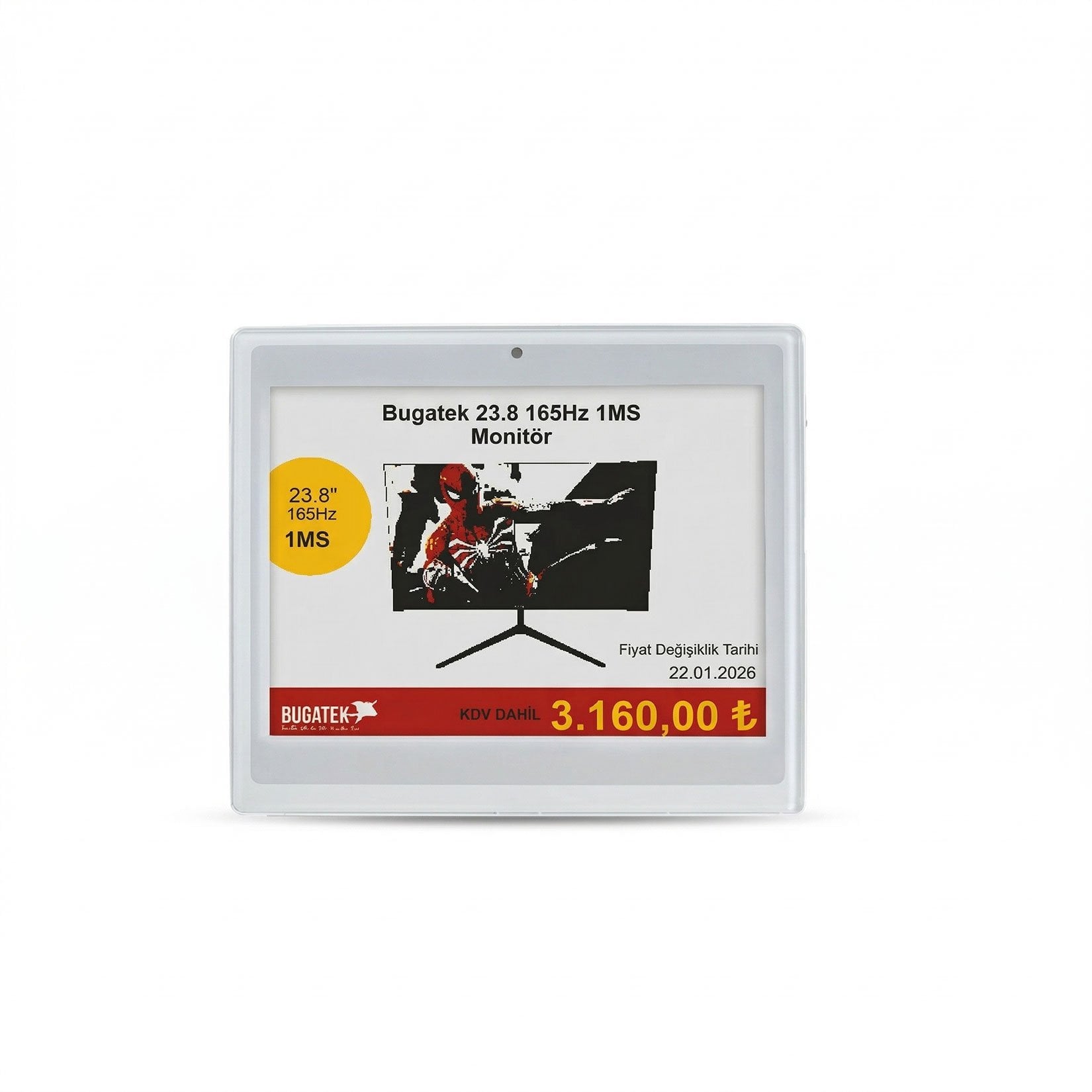 Bugatek 4.2 Elektronik Raf Etiketi