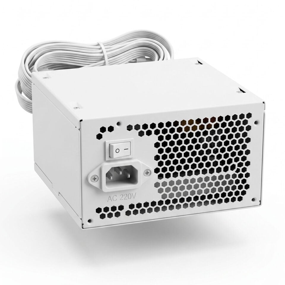 Bugatek BGPWR 600W Beyaz Power Supply