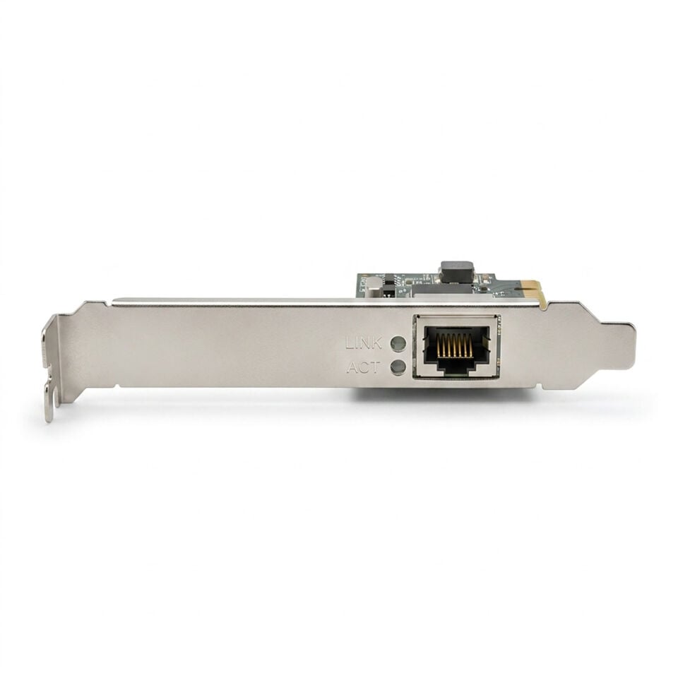 Bugatek 10/100/1000 Mbps Gigabit PCIe Network Adaptör  PCI Express Uyumluluğu